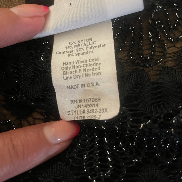 Fashion Bug retro glitz top - Picture 6 of 15